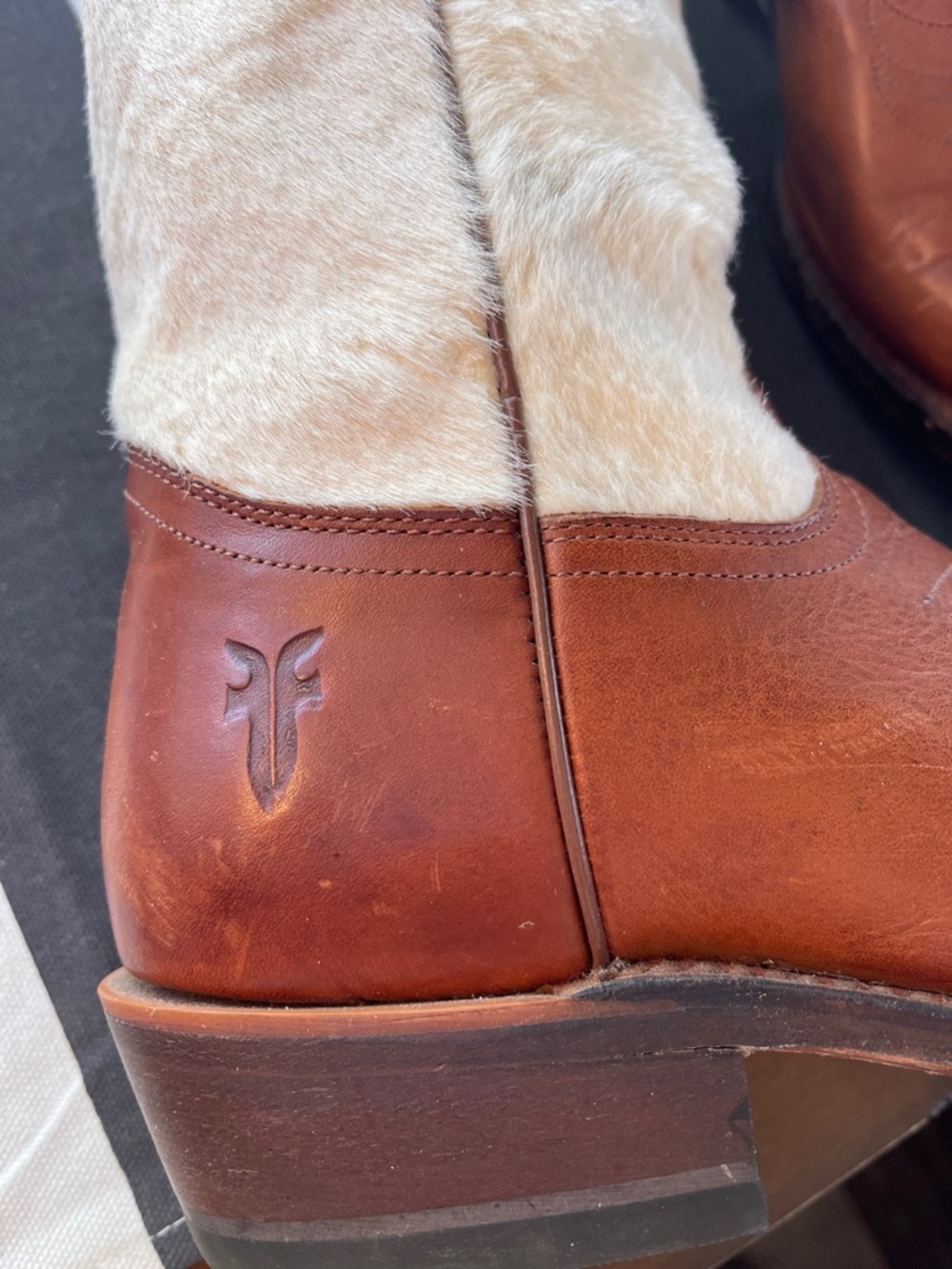 Frye cowhide western boots - Picture 5 of 11